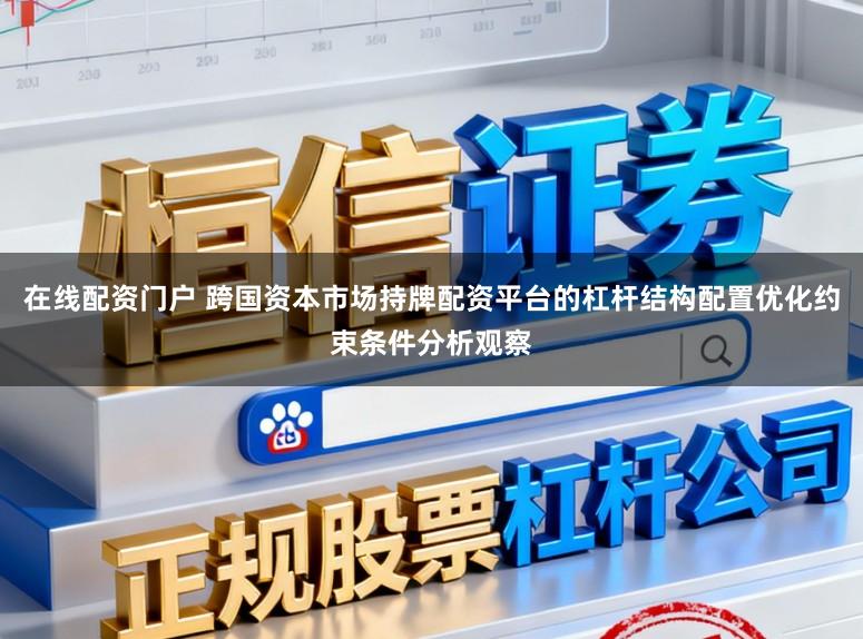 在线配资门户 跨国资本市场持牌配资平台的杠杆结构配置优化约束条件分析观察