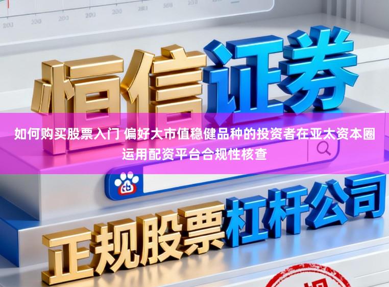 如何购买股票入门 偏好大市值稳健品种的投资者在亚太资本圈运用配资平台合规性核查